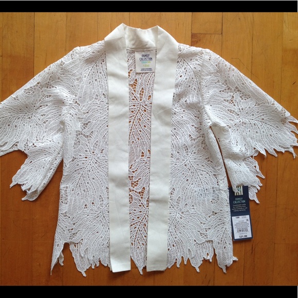 OshKosh Girls White 18 Month Embroidered Blazer NWT - Picture 3 of 14